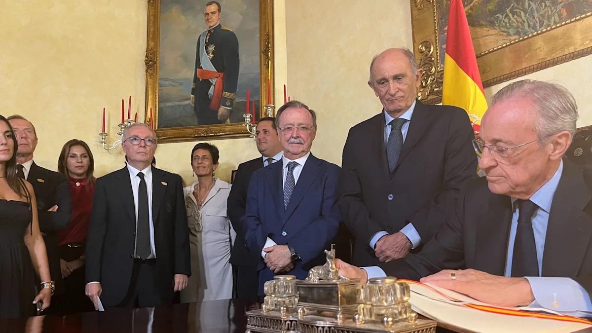 Soutien total à Ceuta : Florentino Pérez, Pirri