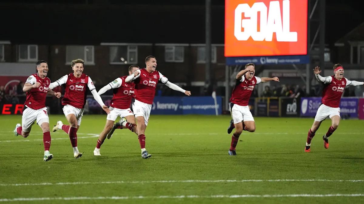 Fleetwood Town crée la sensation en éliminant Arsenal