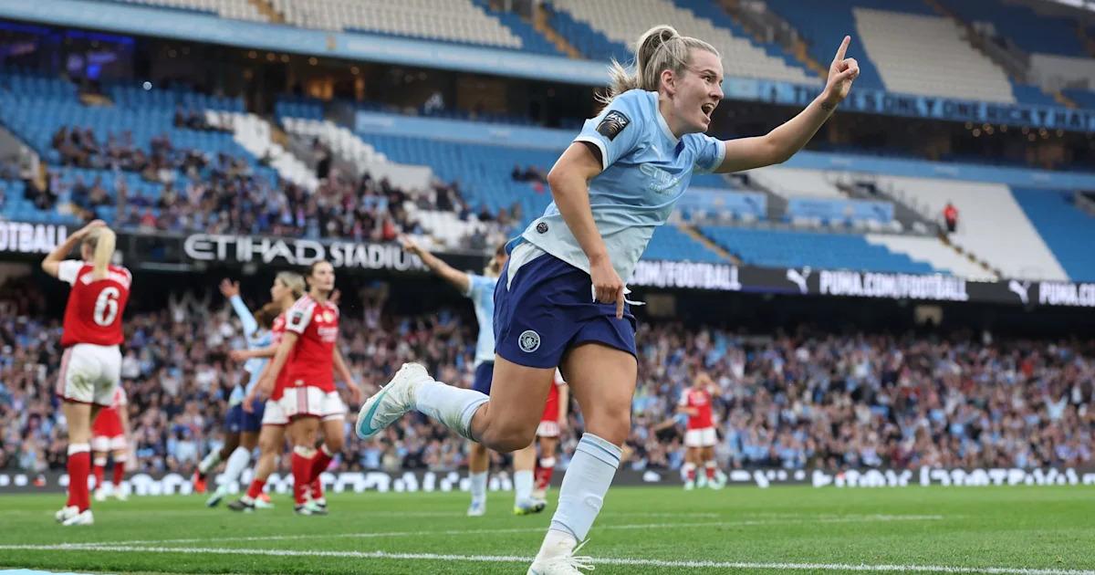 WSL : Lauren Hemp en verve, Manchester City poursuit sa