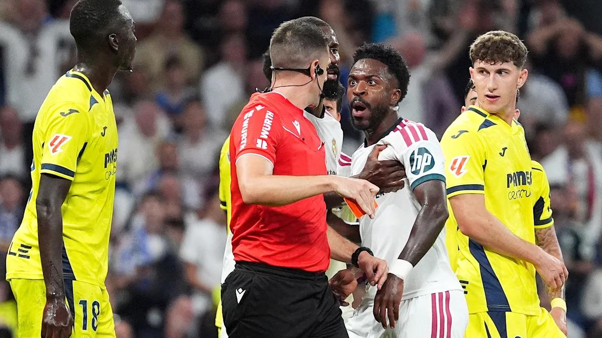 LaLiga : Vinicius expulsé après un geste incroyable face à