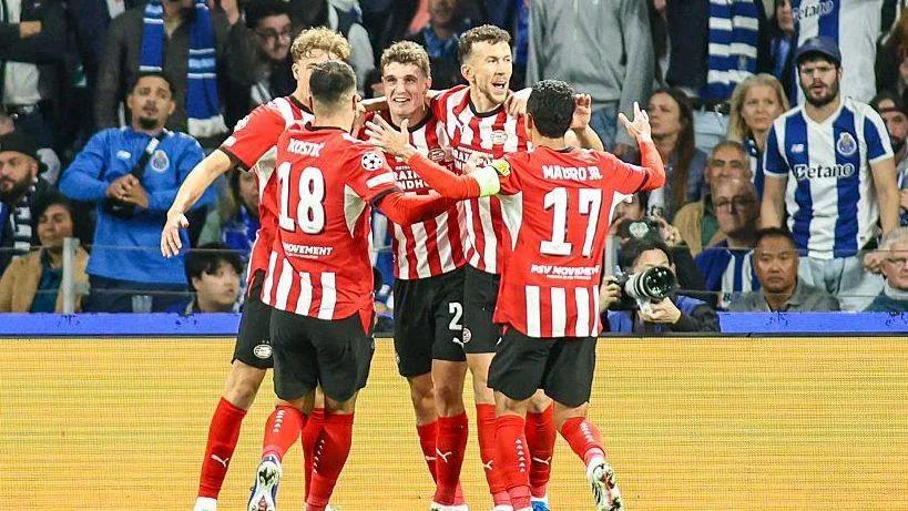 PSV s'impose à l'arraché face à un Porto toujours sans