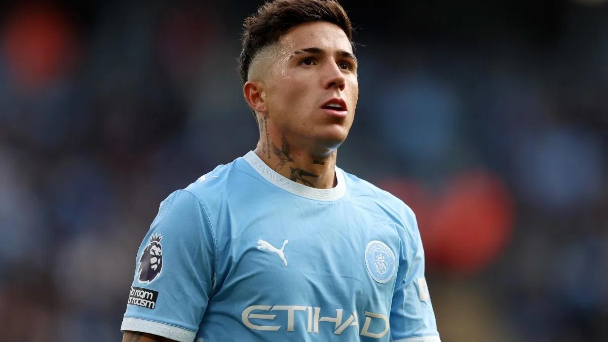 Enzo Fernandez, un milieu de terrain de Manchester City